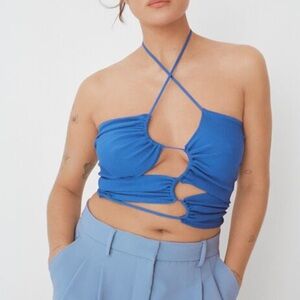 ZARA CUT OUT KNIT TOP